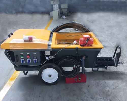 Automatic Mixing and Spraying Machine for Gypsum Mortar