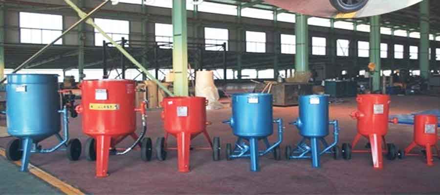 Sand Blasting Machine with Different Sizes