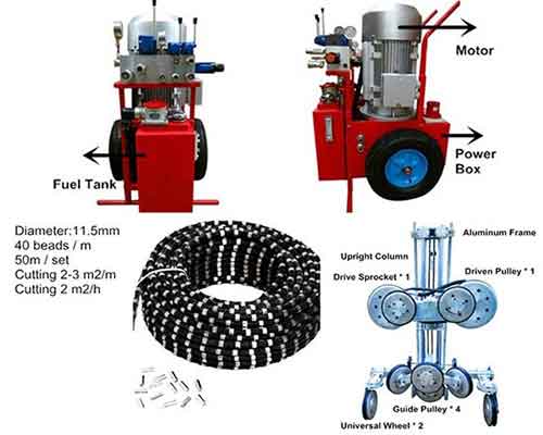 Hydraulic Stone Wire Saw