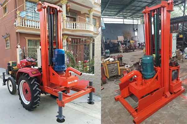 Tractor Mounted Water Well Drilling Rigs