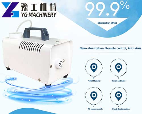 Fogging Sanitizer Machine