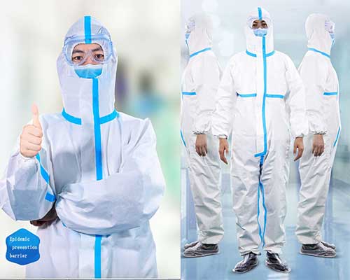 Show of Protective Suit