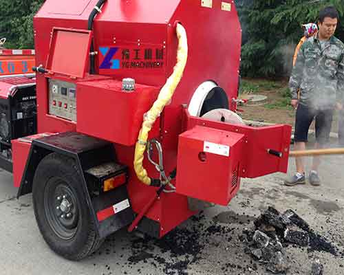 Small Asphalt Recycling Machine Construction Drawing