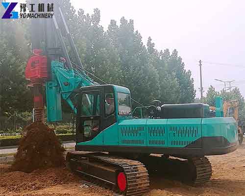 Lock Rod Rotary Drilling Rig