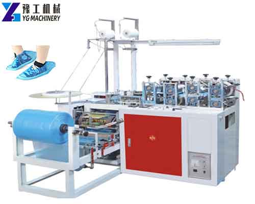 Disposable Plastic Shoes Cover Making Machine