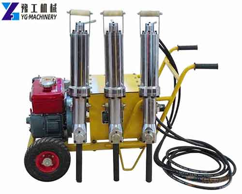 Portable Hydraulic Rock Splitter