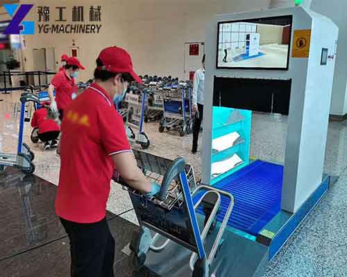 Airport Trolley Disinfection Equipment