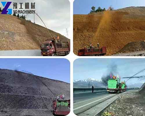 Application Fields of the Small Hydroseeding Machine