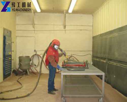 Application of Sand Blasting Room