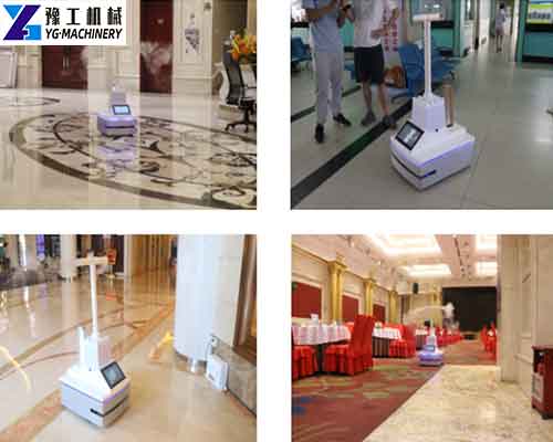 Application of YG UV Disinfection Robot