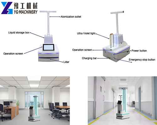 Hot Sale Autonomous Disinfection Robot