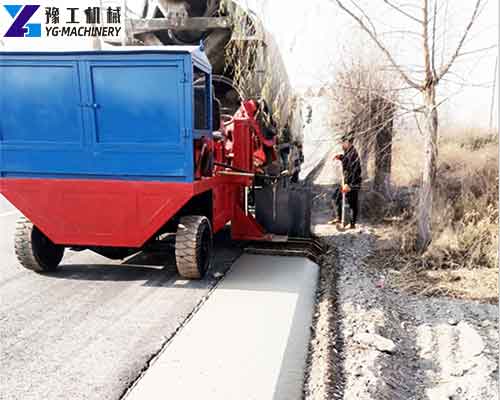 Application of Curb and Gutter Machine