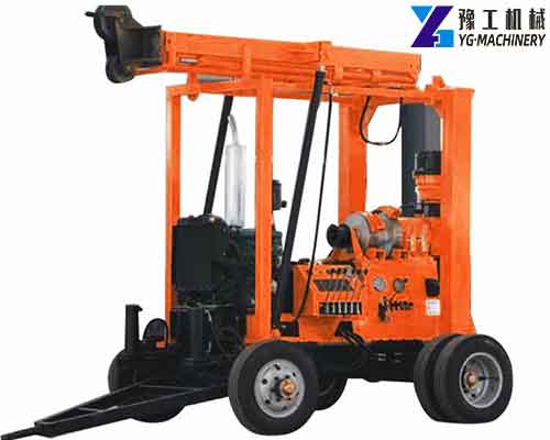 Trailer Mounted Type Water Well Drilling Rig Price