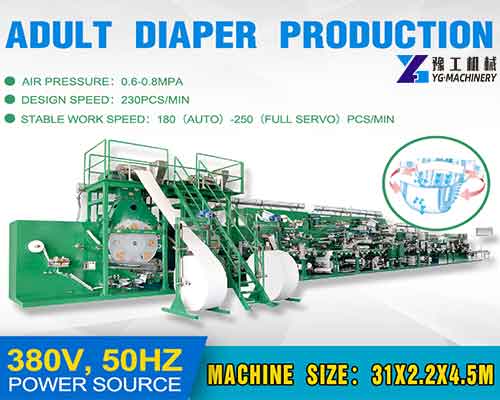 Diaper Manufacturing Machine