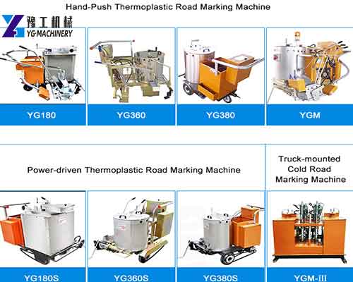 Hand-Push Thermoplastic Road Marking Machine