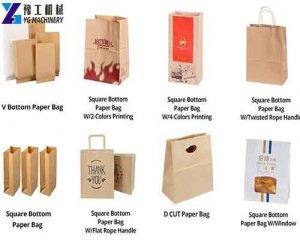 Kraft Paper Bag Making Machine | Small Paper Bag Machine Price