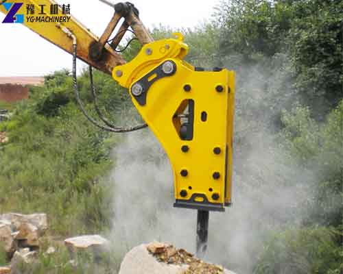 Concrete Breaker Attachment Excavator