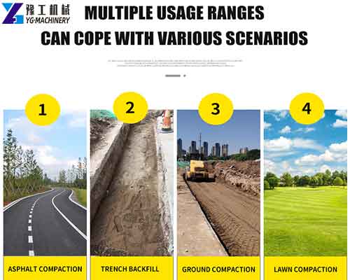 Multiple Usage Ranges of Road Roller