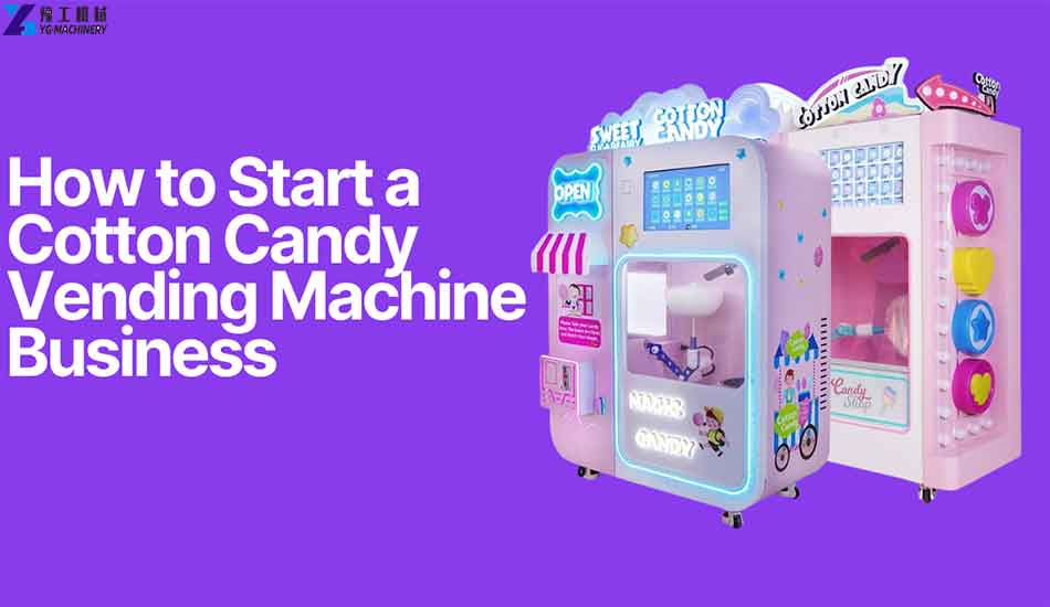 Cotton Candy Vending Machine Business