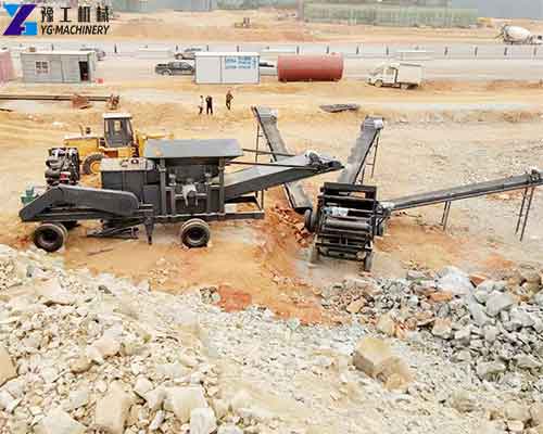 Mobile Stone Crusher Plant