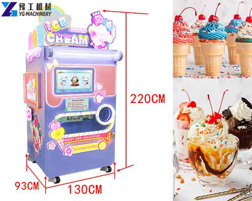 Soft Serve Ice Cream Vending Machine for Sale