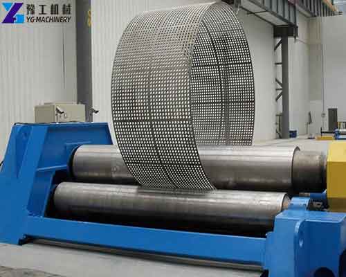 Steel Plate Rolling Machine Application