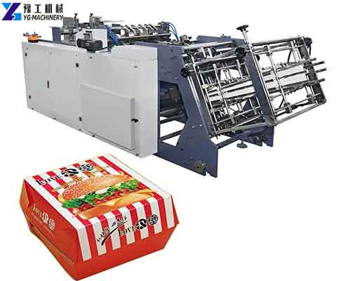 burger box making machine carton folder