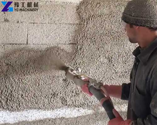 cement plaster spray machine