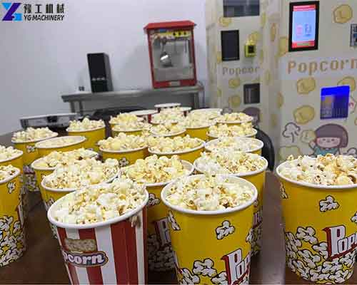 coin operated popcorn vending machine