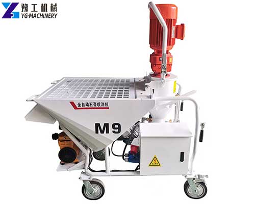 gypsum spray machine price