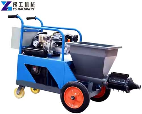 mortar sprayer machine