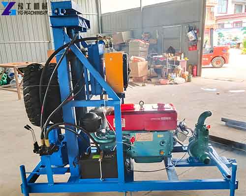 portable water well drilling machine