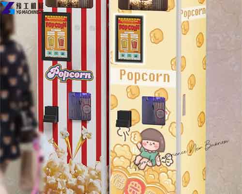 self-serve popcorn vending machine for mall