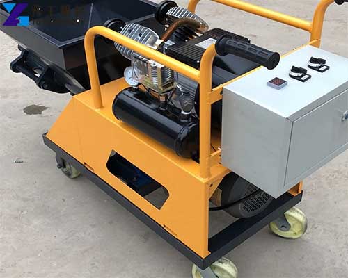 wall mortar cement spray plaster machine