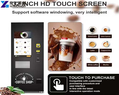 coin operated coffee vending machine