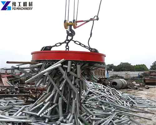 excavator magnet attachment