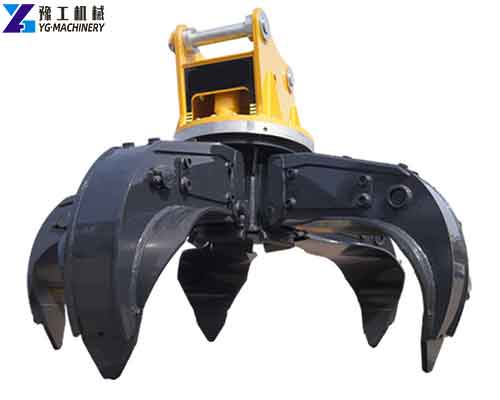 hydraulic grabs for excavators