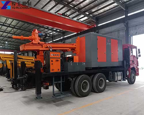 truck borehole drilling machine