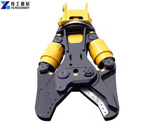 excavator double cylinder hydraulic shears