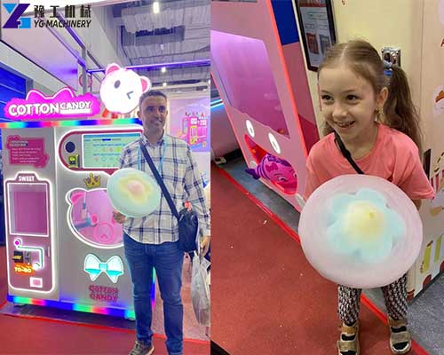 fairy floss vending machine