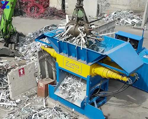 industrial metal shredder machine