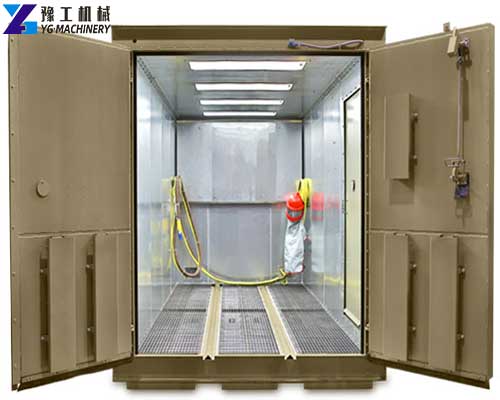 portable sand blasting booth