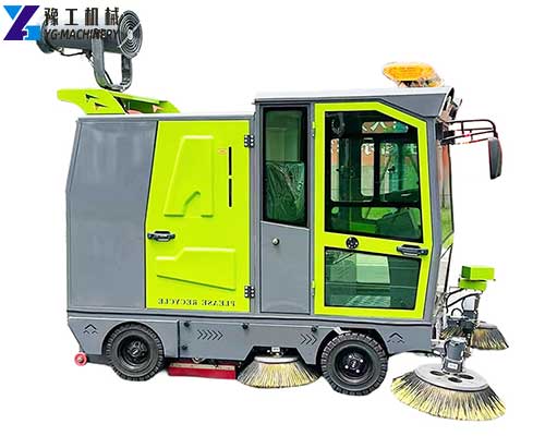 small road sweeper