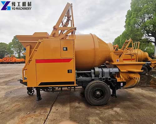 concrete mixer pump machine price