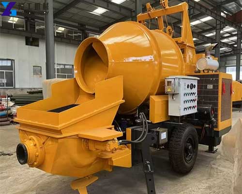 concrete mixer pump price