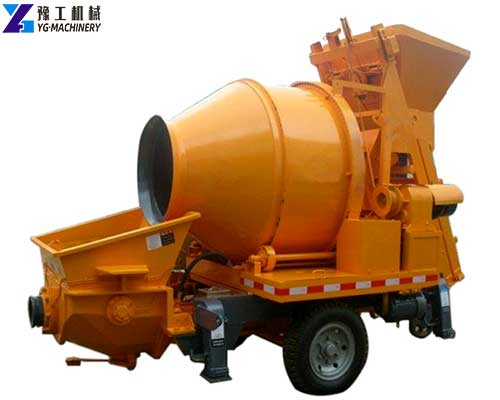 concrete mixer with pump machine price