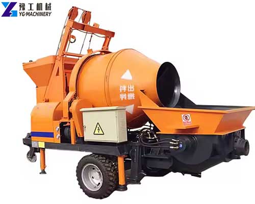 diesel concrete mixer pump price