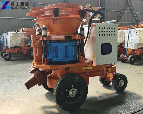 dry mix shotcrete machine