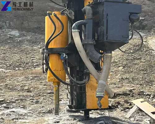 hydraulic rock drill splitter attachment