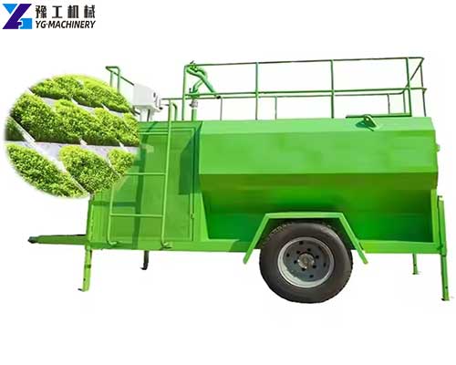 lawn greening hydroseeder